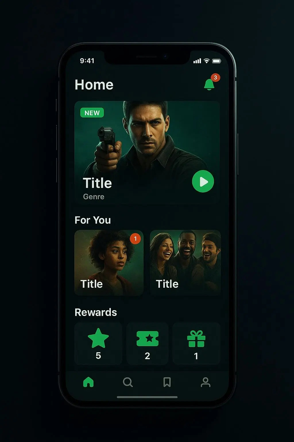 BetX mobile app with bonus notifications and promo cards