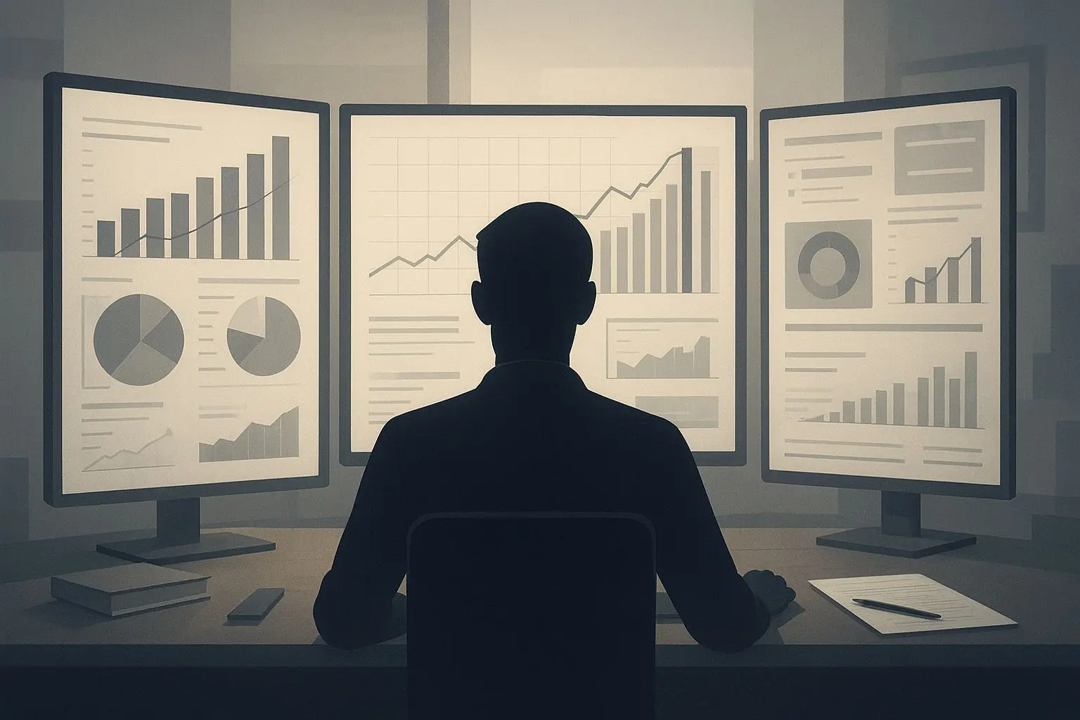 Abstract analyst illustration for BetX deposit guide author section