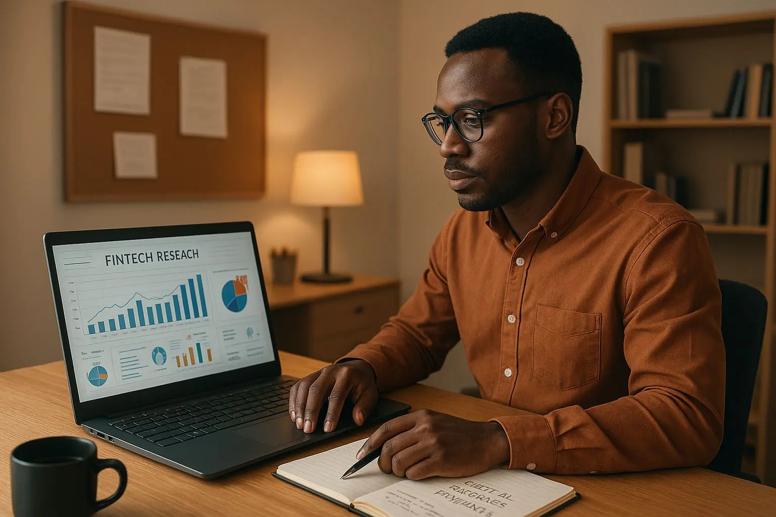 Author block for Ethiopian payment analyst Fictional analyst workspace for digital payment research