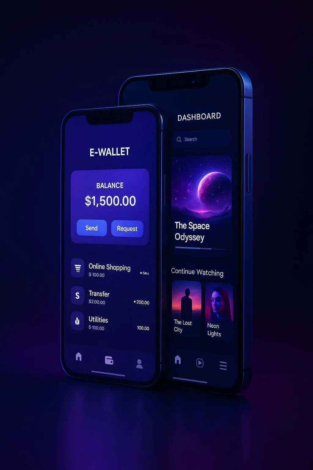 Skrill e-wallet and BetX mobile interface illustration